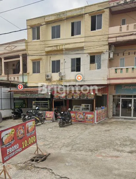 RUKO STRATEGIS 5X 25 MTR_ 3 LANTAI. JL. PAUS  TANGKERANG TENGAH KOTA PEKANBARU, DEKAT KFC & SPBU
