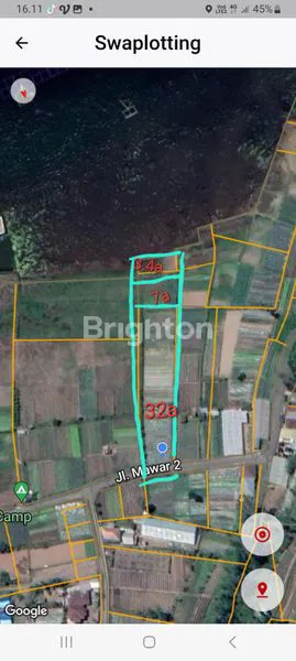 DIJUAL CEPAT! 42,40 ARE VIEW & AKSES LANGSUNG KE DANAU BEDUGUL