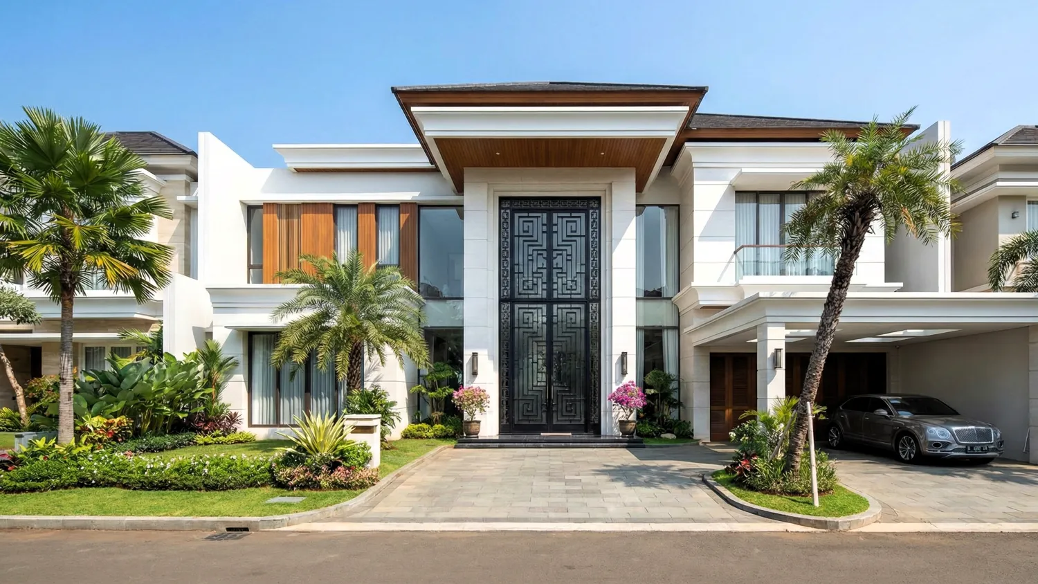 model pintu besi minimalis elegan modern 9 model pintu besi minimalis elegan