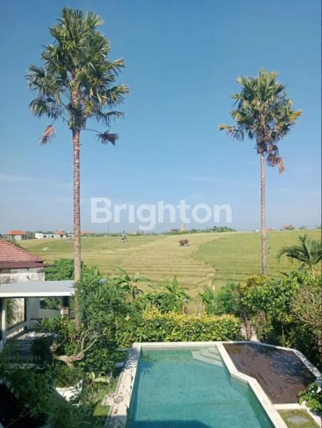 image SEWA VILLA CANTIK 3+1 KT, KOLAM RENANG & VIEW SAWAH DI PERERENAN (7)
