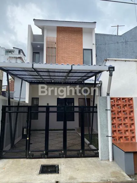 image JUA RUMAH BANGUAN BARU 2 LT. SEMI FURNISHED, DESAIN JAPANDI (1)