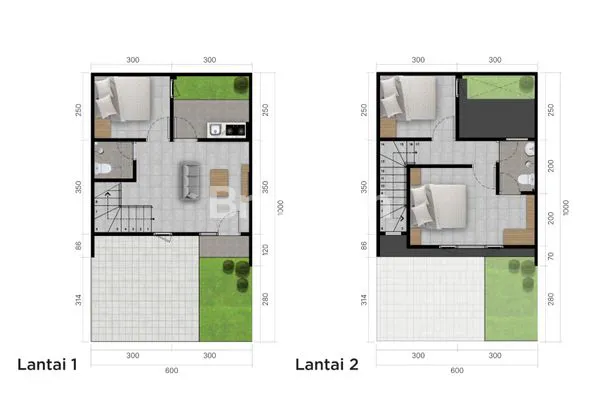 image RUMAH 6X10 - 2LT GRAND EASTERN, DEKAT ITS, FREE DP & BIAYA KPR (2)