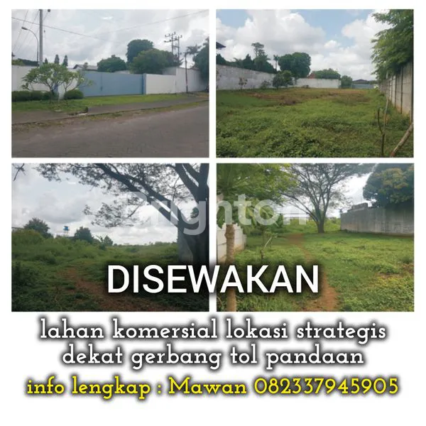SEWA LAHAN INDUSTRI LOKASI STRATEGIS DEKAT GERBANG TOL PANDAAN
