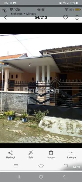 image JUAL MURAH RUMAH 1 LANTAI SIAP HUNI KONDISI BAGUS,BERSIH,TERAWAT PERUMAHAN BUKIT BAMBE DRIYOREJO GRESIK  (1)