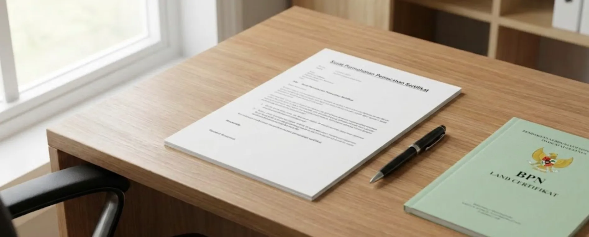 contoh surat pemecahan tanah