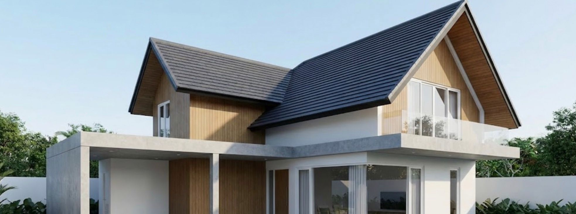 model atap rumah minimalis 3 trap 2