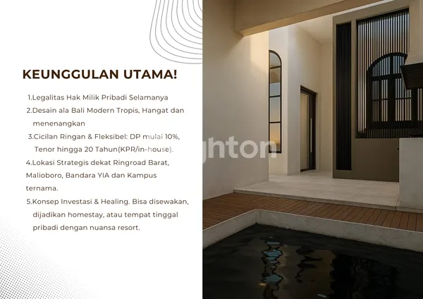 image PERUMAHAN BALE CATUR 3KT, 45/70M² DI GAMPING SLEMAN (2)