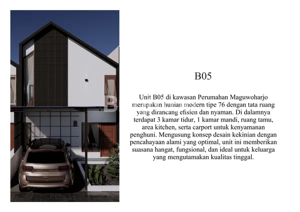 image PERUMAHAN MAGUWOHARJO 3KT/1 KM, 76/60 SLEMAN YOGYAKARTA (2)