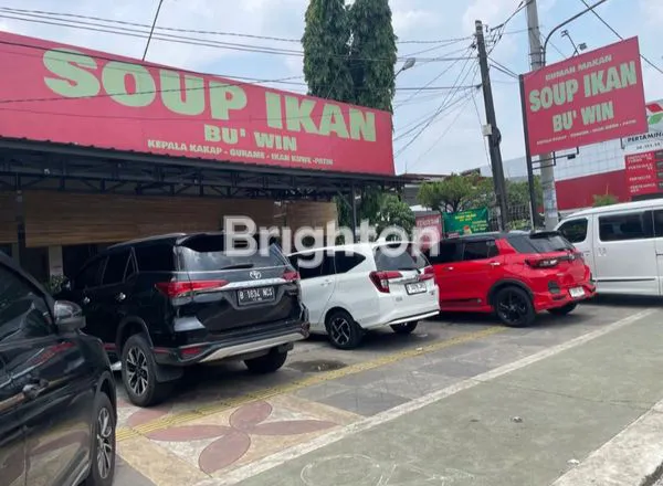 DIJUAL TANAH + BANGUNAN EX. RUMAH MAKAN, BSD, TANGERANG SELATAN