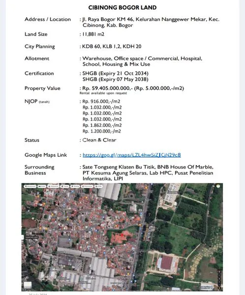 image FOR SALE – LAHAN KOMERSIAL CIBINONG, BOGOR (5)