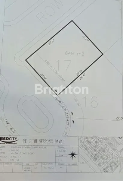 image KAVLING GOLF TERRACE BSD, HOOK, TANGERANG (2)