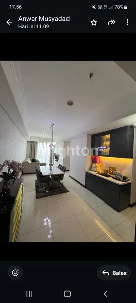 image APARTEMEN CASA GRANDE RESIDENCE 3 BR FULLY FURNISHED  CASSABLANCA JAKARTA SELATAN. (7)