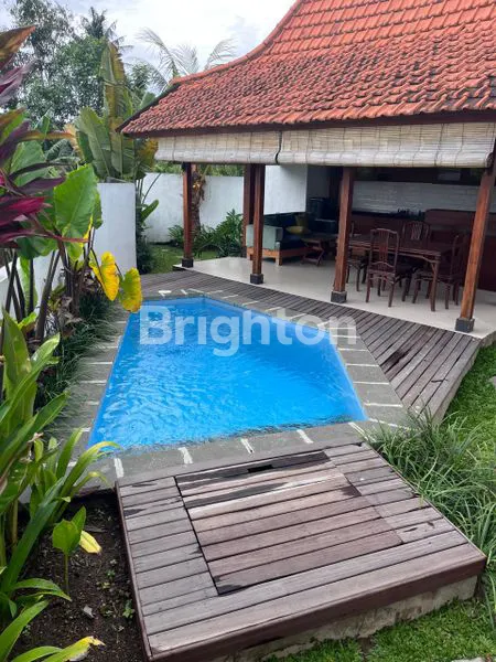 image “HANYA 2 UNIT! VILLA COTTAGE LUMBUNG PRIVATE POOL DI KAWASAN FAVORIT PERERENAN” (6)