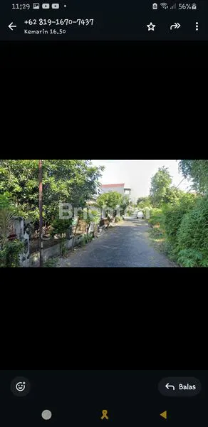 image GUNUNG ANYAR RUMAH HITUNG TANAH JARANG ADA BS NEGO (1)