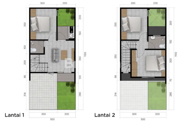 image RUMAH CLUSTER EASTERN SPRING GRAND EASTER DEKAT PAKUWON CITY (2)