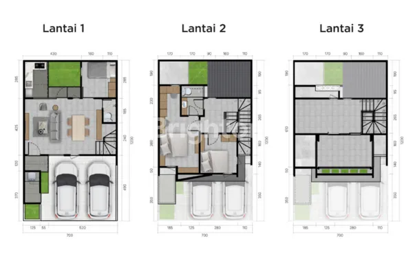 image RUMAH MODERN CLUSTER EASTERN SPRING ATTIC GRAND EASTER  (2)