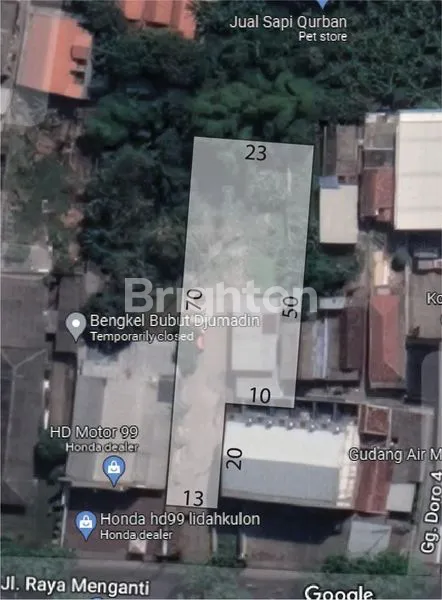 image *DISEWAKAN TANAH RAYA LIDAH KULON* _SEBERANG GREENLAKE CITRALAND_ COCOK UNTUK GUDANG, RESTO, CAFé, PARKIR TRUK DLL.  LOKASI TRAFFIC SANGAT TINGGI.  (1)