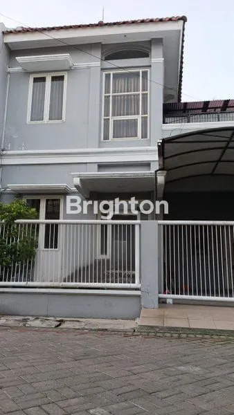 image TURUN HARGA RUMAH RUNGKUT ASRI 2 LANTAI BAGUS TERAWAT DEKAT MERR, MCD, AKSES TOL, UPN, TRANSMART, BARUK, PURIMAS (1)