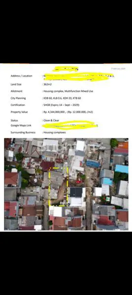 Gambar Property TANAH KOSONG LUAS JAKARTA BARAT