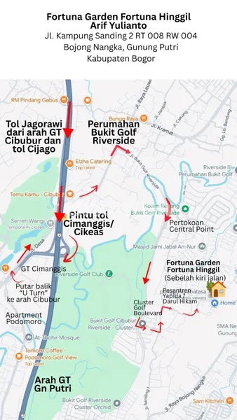 image FORTUNA HINGGIL CIBUBUR – RUMAH SUPER LUAS 1.500 M², SIAP HUNI MEWAH (2)