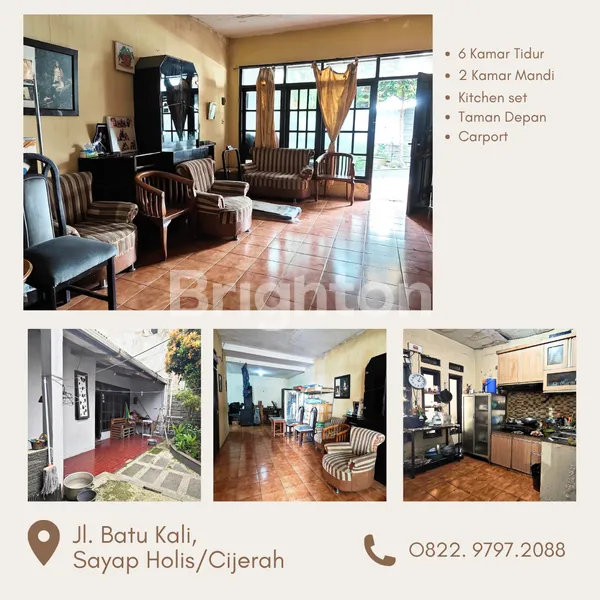 RUMAH 6 KT, LT 141M² SAYAP CIJERAH & HOLIS