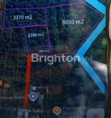 image TANAH IDA BAGUS MANTRA HADAP SELATAN BARAT 10.410 M² (4)
