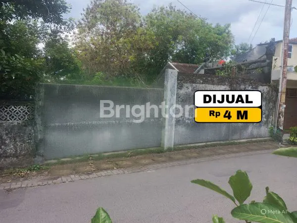 DIJUAL TANAH DI TENGAH KOTA SANGAT STRATEGIS DEKAT DENGAN FASILITAS PUBLIK DI LINGKUNGAN YANG AMAN DAN NYAMAN DAN BEBAS DARI BANJIR!