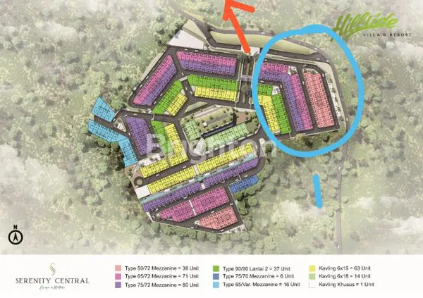 image VILA AND RESORT MEWAH DI SERENITY CENTRAL SEKUPANG BATAM (7)