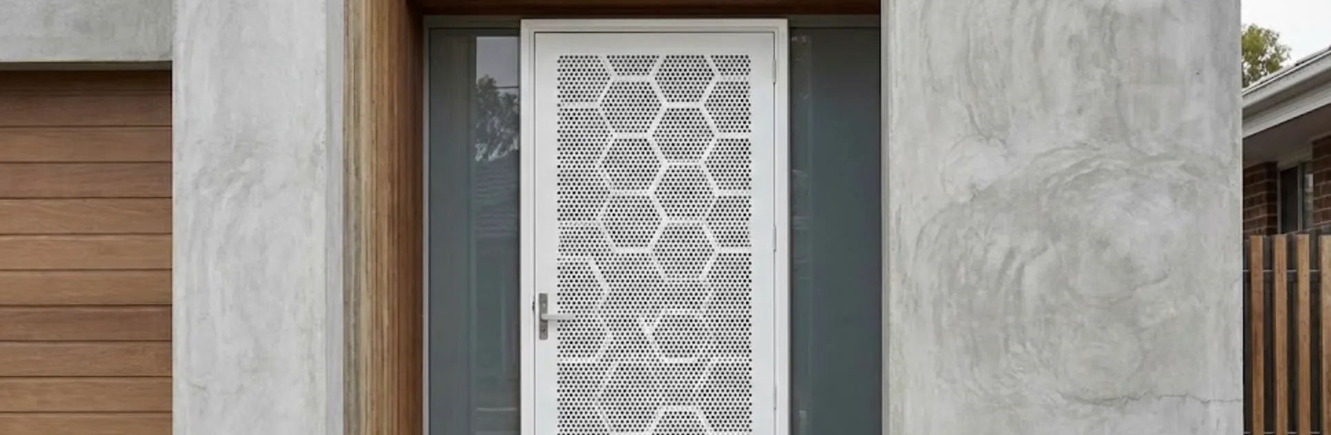 pintu teralis besi minimalis modern 2