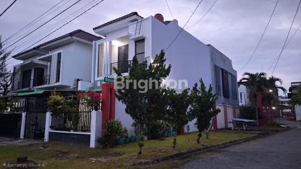 image RUMAH MEWAH 2 LANTAI, 4 KT DI CLUSTER PEKANBARU, SIAP HUNI (2)