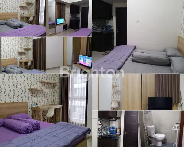 APARTEMEN STRATEGIS DEKAT UI & STASIUN, FULL FURNISHED