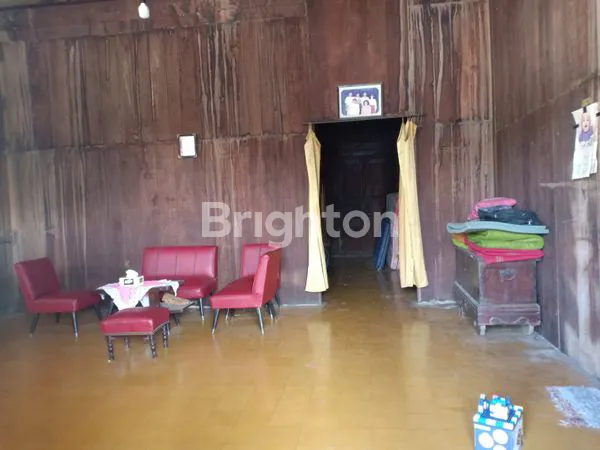 image JUAL TANAH FREE BANGUNAN KAYU JATI  (2)