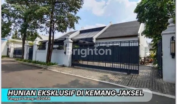 image RUMAH MEWAH LT 1206M² DI KEMANG, HUNIAN EKSKLUSIF (3)