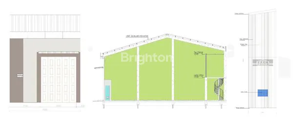 image GUDANG DKP LUAS 151M² DI BAMBE, BONUS AC & SOLAR PANEL (3)