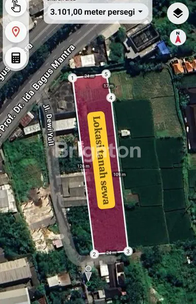 DISEWAKAN TANAH KETEWEL