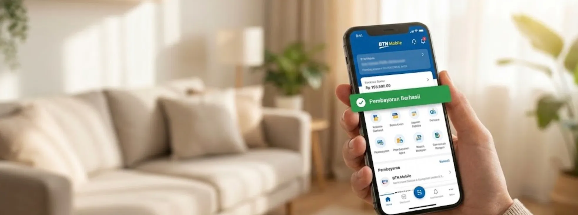 telat bayar kpr btn 1 hari 2