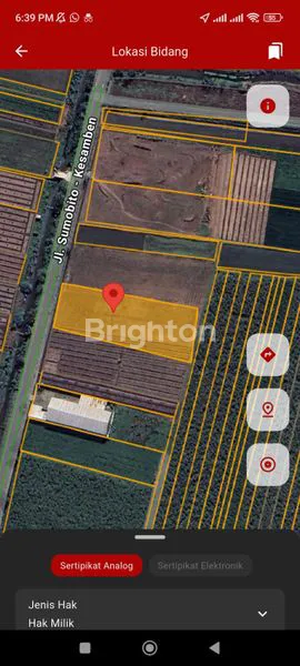 image LAHAN 4.000 M² SIAP BANGUN, LOKASI NYAMAN, SHM JOMBANG (1)