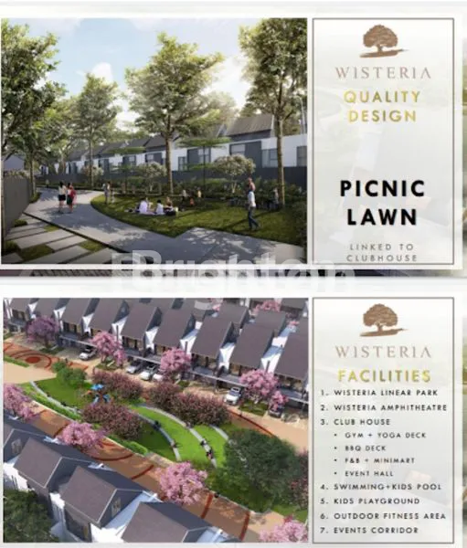 image RUMAH CLUSTER WISTERIA  MEWAH HARGA MURAH CAKUNG. (6)
