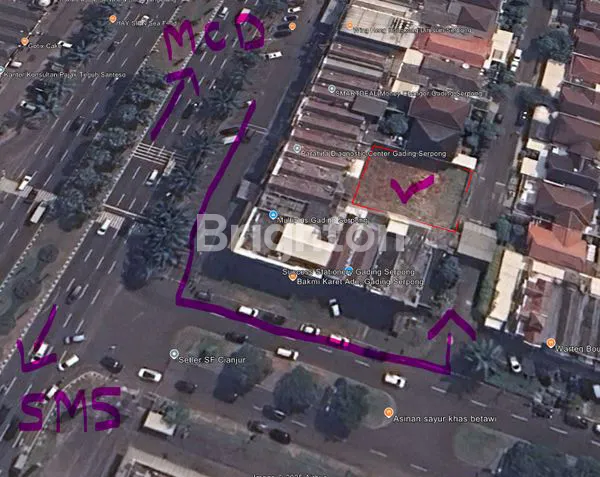 image KAVLING GADING SERPONG DIJUAL LOKASI STRATEGIS DI DEKAT SUMMARECON MALL SERPONG,DKT TOL,BANK DAN PERKANTORAN (4)