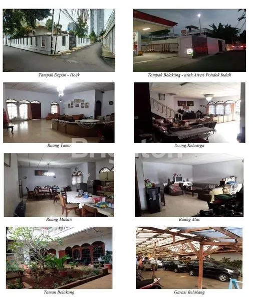 image RUMAH HOEK ARTERI PONDOK INDAH – LT 1.091 M², TANAH KOMERSIAL, HARGA 40 M (NEGO) (8)