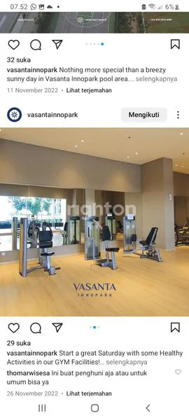 image APARTMENT FULLY FURNISHED VASANTA INNOPARK BEKASI CIKARANG (8)
