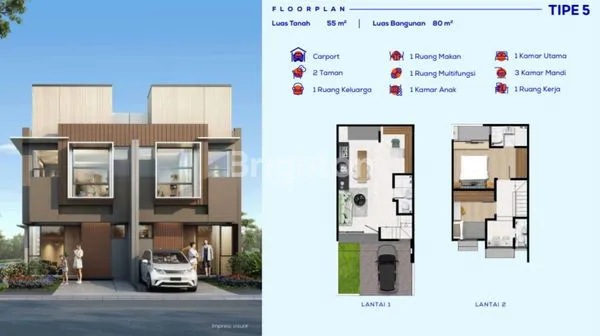 image RUMAH  BARU MEWAH DAN MURAH DI BSD (2)