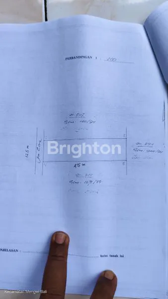 image TANAH STRATEGIS 550M² DI PANCASARI, VIEW DANAU & GUNUNG (4)