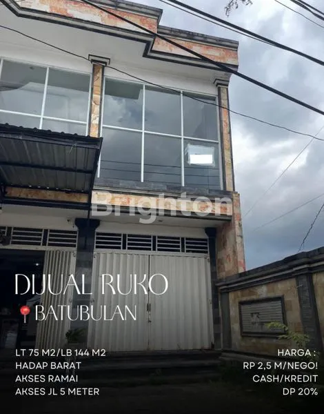 image FOR SALE RUKO 2 LANTAI STRATEGIS – INVESTASI BERNILAI TINGGI DI BATUBULAN (2)