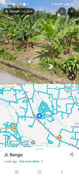 image TANAH STRATEGIS 1179M² DI RAWA KALONG, GUNUNG SINDUR (1)