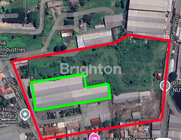 image DISEWAKAN LAHAN DAN GUDANG ONE GATE SYSTEM BAMBE (2)