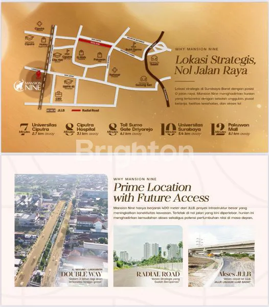 image RUMAH BARU AMERICAN STYLE UNDER 1 M - MANSION NINE - SURABAYA BARAT (2)