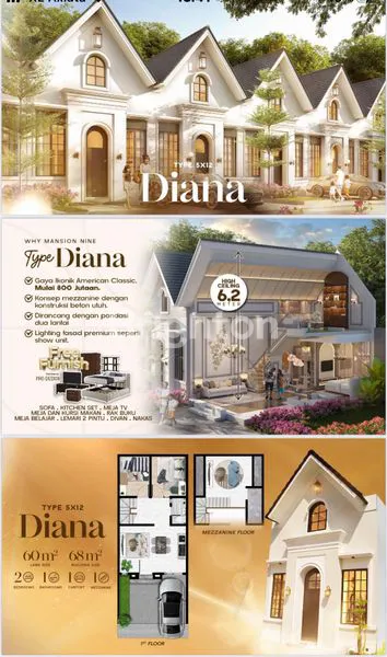 image RUMAH BARU AMERICAN STYLE UNDER 1 M - MANSION NINE - SURABAYA BARAT (6)