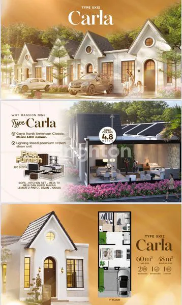 image RUMAH BARU AMERICAN STYLE UNDER 1 M - MANSION NINE - SURABAYA BARAT (5)