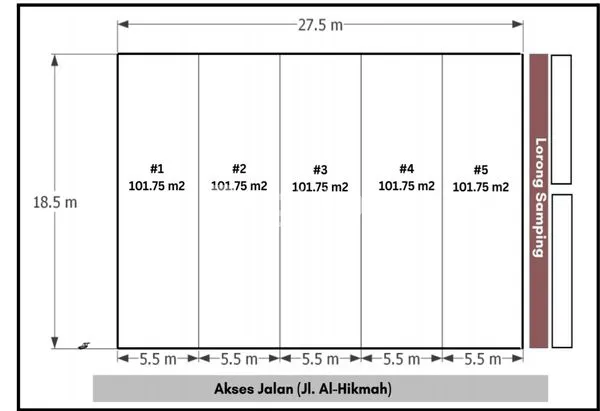 image TANAH KAVLING MURAH LOKASI PREMIUM SELANGKAH TOL SAWANGAN (2)
